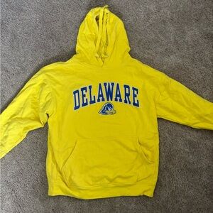 University of Delaware Yellow Hoodie